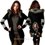 Oblečenie - Dámske, Fox kardigán Grand Cardigan, čierna