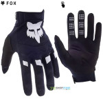 Moto oblečenie - Rukavice, Fox Dirtpaw glove black/white, čierno biela