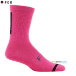 Fox cyklistické ponožky 8" Defend sock, čierna/ružová