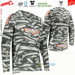 Cyklo oblečenie - Pánske, Leatt MTB Gravity 2.0 dres white/grey, bielo šedá