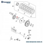 Náhradné diely, Husqvarna samo zaisťovacia matica M16x1.5 WS-19 03